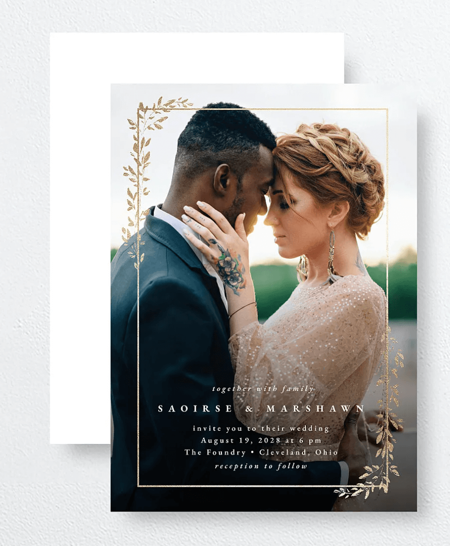 elegant wedding stationary